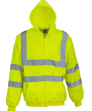 Alternative view of Yoko Hi-Vis Zipped Hoodie