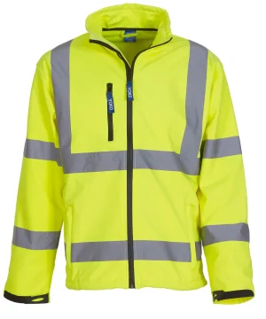 Alternative view of Yoko Hi-Vis Softshell Jacket
