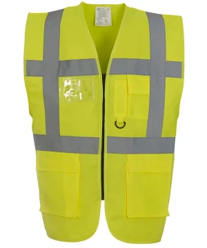 Alternative view of Yoko Hi-Vis Executive Waistcoat
