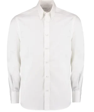 Alternative view of Kustom Kit Tailored Fit L/Sleeve Oxford Shirt