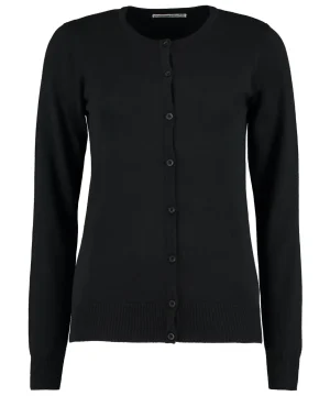 Alternative view of Kustom Kit Regular Fit Arundel Crew Neck Cardigan