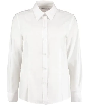 Alternative view of Kustom Kit Tailored L/Sleeve Workwear Oxford Shirt