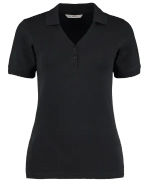 Kustom Kit Regular Fit Comfortec® V-Neck Polo
