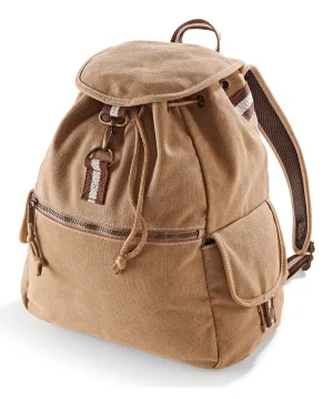 Alternative view of Quadra Vintage Canvas Backpack