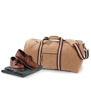 Alternative view of Quadra Vintage Canvas Holdall