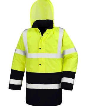 Alternative view of Result Safeguard Motorway 2-Tone Safety Coat