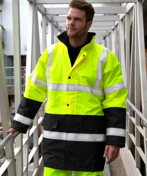 Result Safeguard Motorway 2-Tone Safety Coat