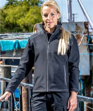 WORK-GUARD by Result Women's Treble Stitch Softshell
