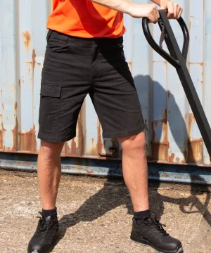 WORK-GUARD by Result Super Stretch Slim Chino Shorts