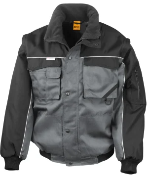 Alternative view of WORK-GUARD by Result Zip Sleeve Heavy Duty Jacket