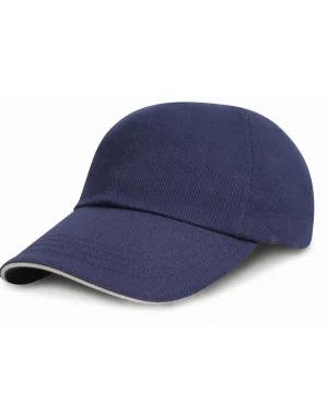 Alternative view of Result Headwear Cotton Cap with Sandwich Peak
