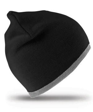 Alternative view of Result Winter Essentials Soft Feel Cuffless Reversible Beanie