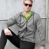 SPIRO FITNESS Men's Hooded Tee-Jacket