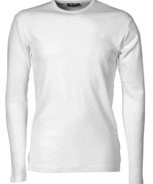 Alternative view of Tee Jays Men's Long Sleeve Interlock Tee