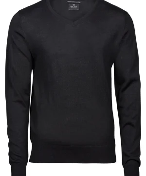 Alternative view of Tee Jays Men's V Neck Knitted Sweater