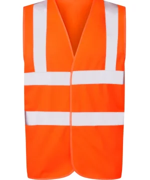 Alternative view of Ultimate Clothing Company 4-Band Safety Waistcoat