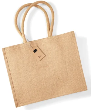 Alternative view of Westford Mill Jute Classic Shopper