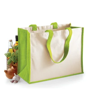 Alternative view of Westford Mill Printers' Jute Classic Shopper