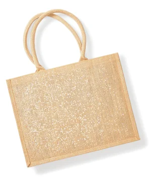 Alternative view of Westford Mill Shimmer Jute Shopper