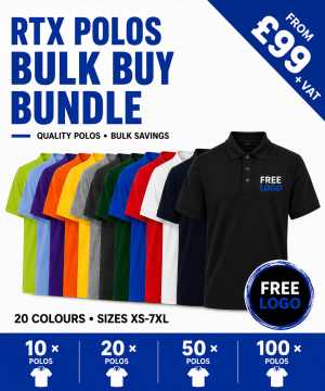 Pro-RTX Polo Shirts Bulk Quantities Deal