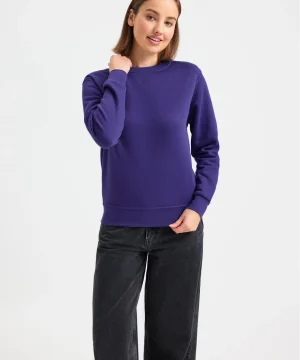 Uneek Ladies Deluxe Crew Neck Sweatshirt