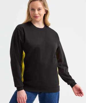 Uneek Two Tone Crew Neck Sweatshirt