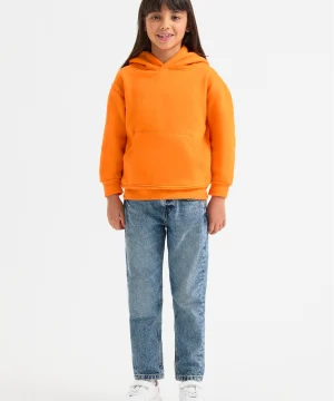 Alternative view of Uneek Childrens Classic Hooded Sweatshirt