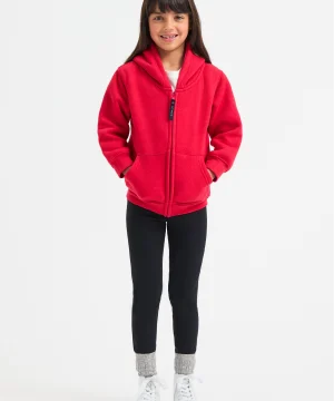 Alternative view of Uneek Childrens Classic Full Zip Hooded Sweatshirt