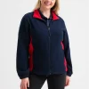 Uneek Two Tone Full Zip Fleece Jacket