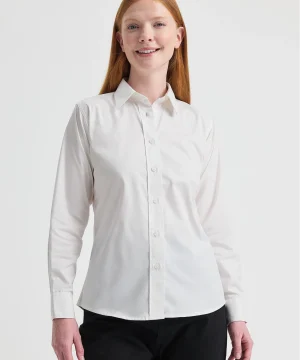 Uneek Ladies Pinpoint Oxford Full Sleeve Shirt