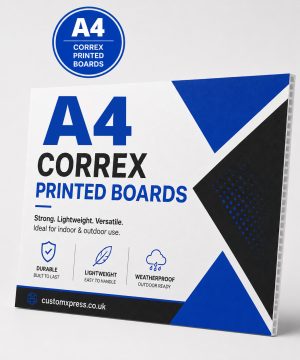 A4 Printed Correx Signs