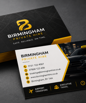 Alternative view of Business Cards Square Corners