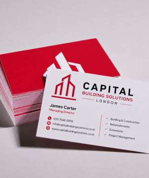 Business Cards Square Corners