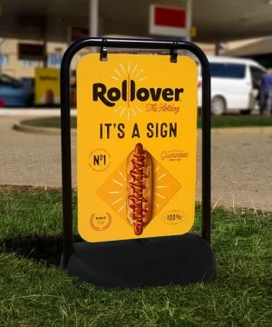 Alternative view of Swinger Eco Pavement Sign