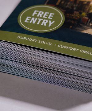 Alternative view of Half Fold Leaflets
