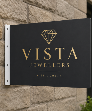 Rectangle Projecting Wall Signs