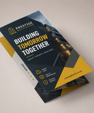 Z Fold Leaflets